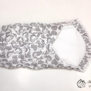 Zavinovačka se zavazováním RETRO – Ornament srdce